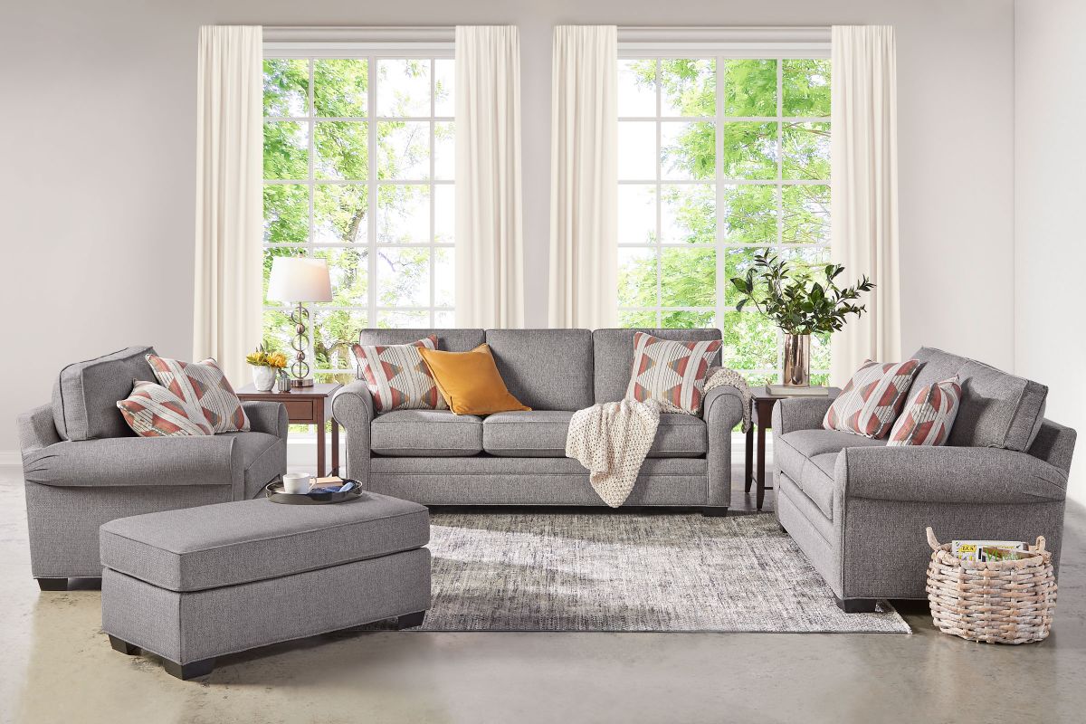 Sadie Stone Queen Sleeper Sofa 5