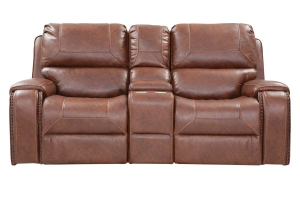 Atwood Gliding Reclining Console Loveseat