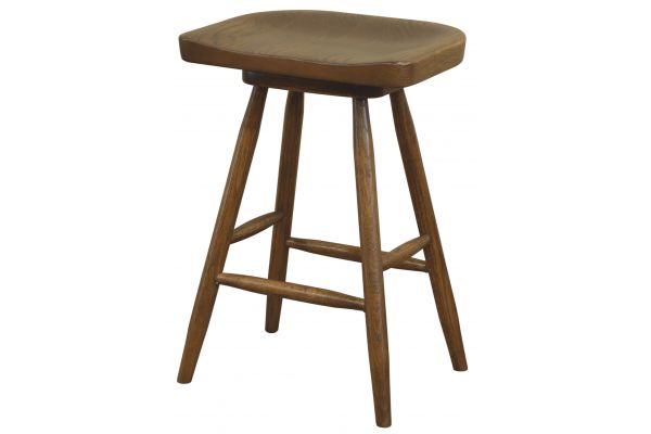 Barrel Swivel Barstool by Gascho