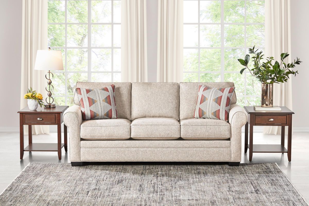 Sadie Putty Queen Sleeper Sofa 9