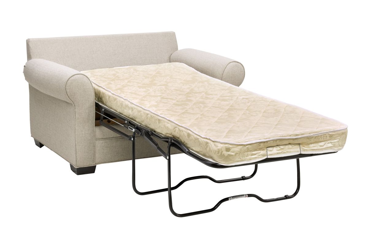 Sadie Putty Twin Sleeper Chair 4