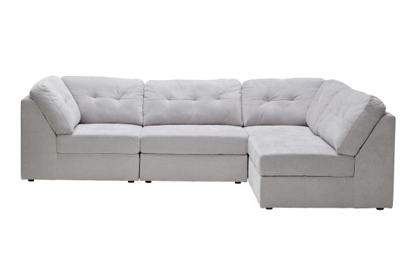 Rio Grey 4-Piece Sectional
