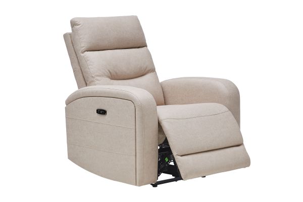 Virgo Sand Dual Power Recliner