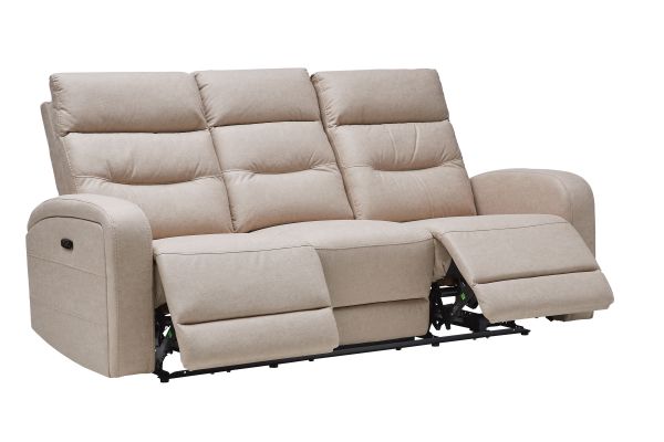 Virgo Sand Dual Power Reclining Sofa