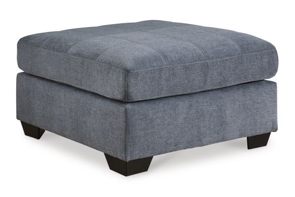 Milo Blue Cocktail Ottoman