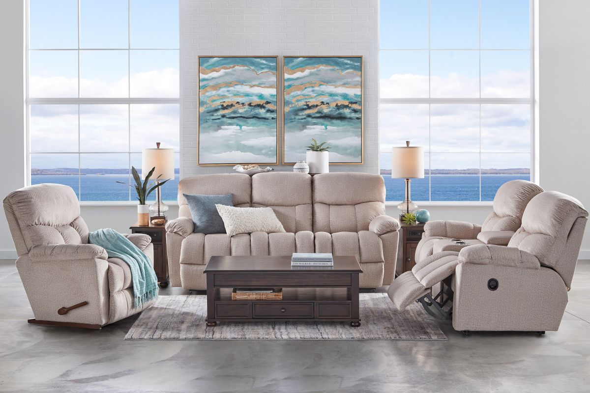 Morrison Sand Rocker Recliner by La-Z-Boy 2