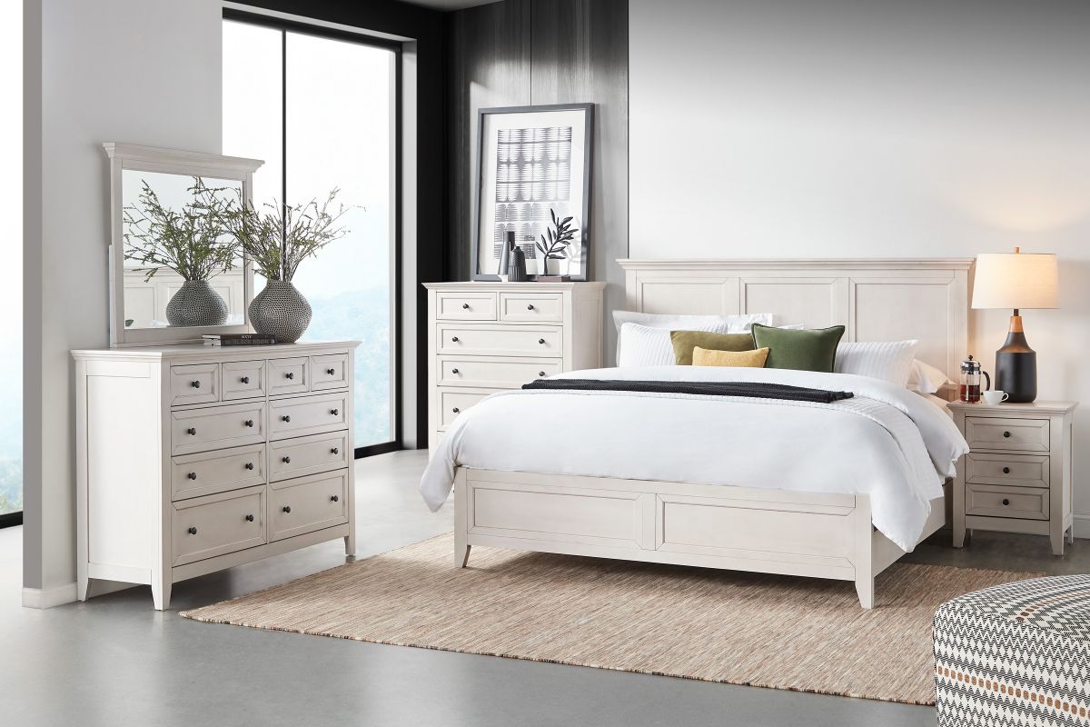 San Mateo White King Bed 4