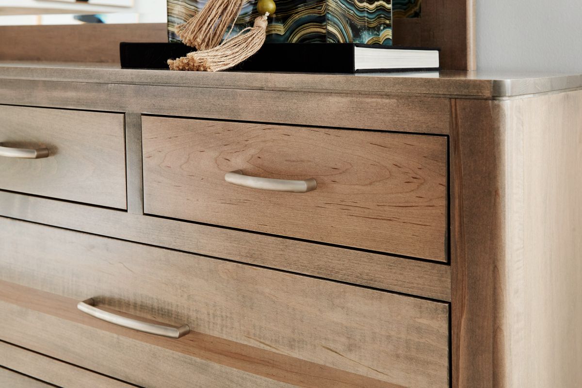 Brighton Dresser Maple Pebble Stone 7