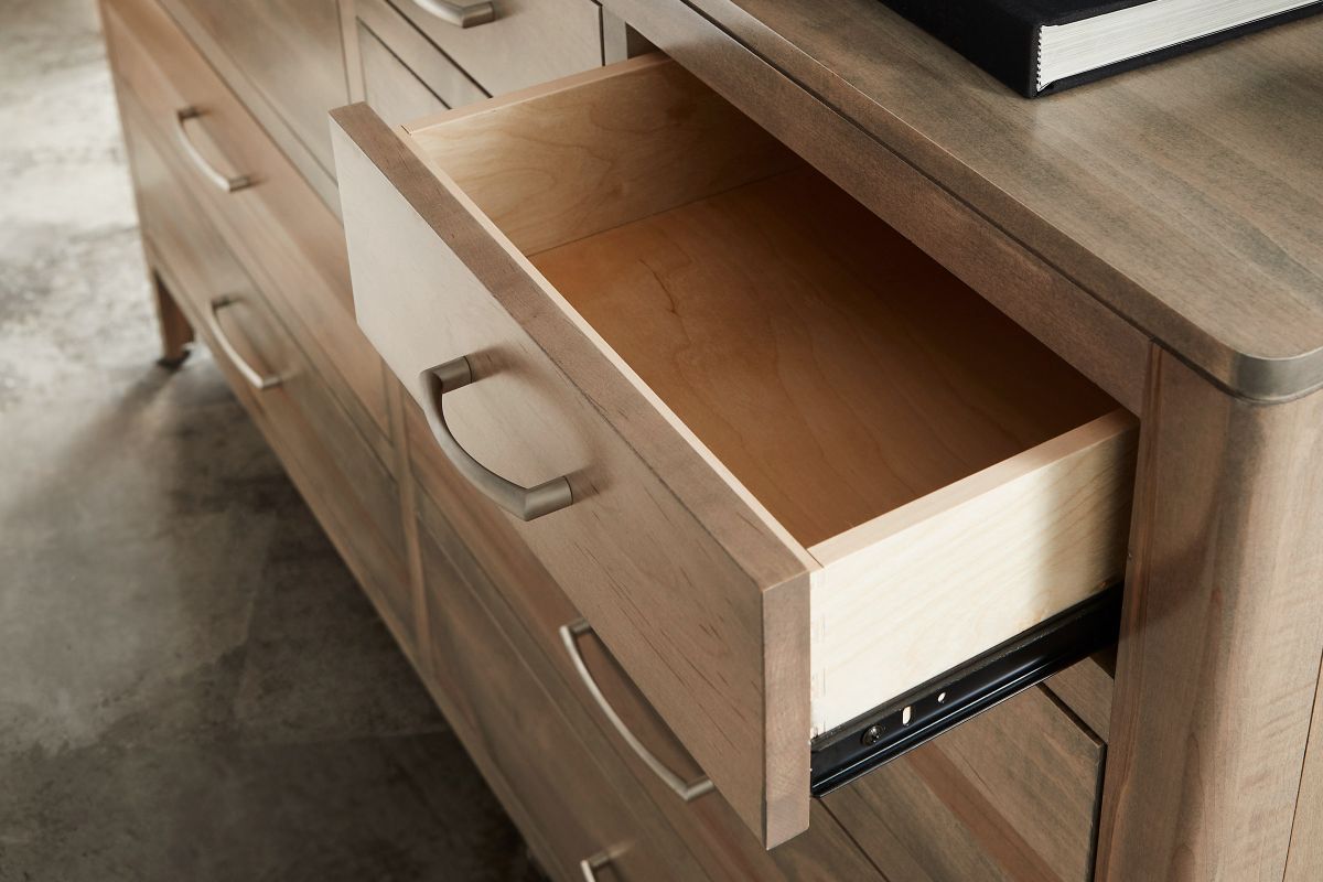 Brighton Dresser Maple Pebble Stone 8