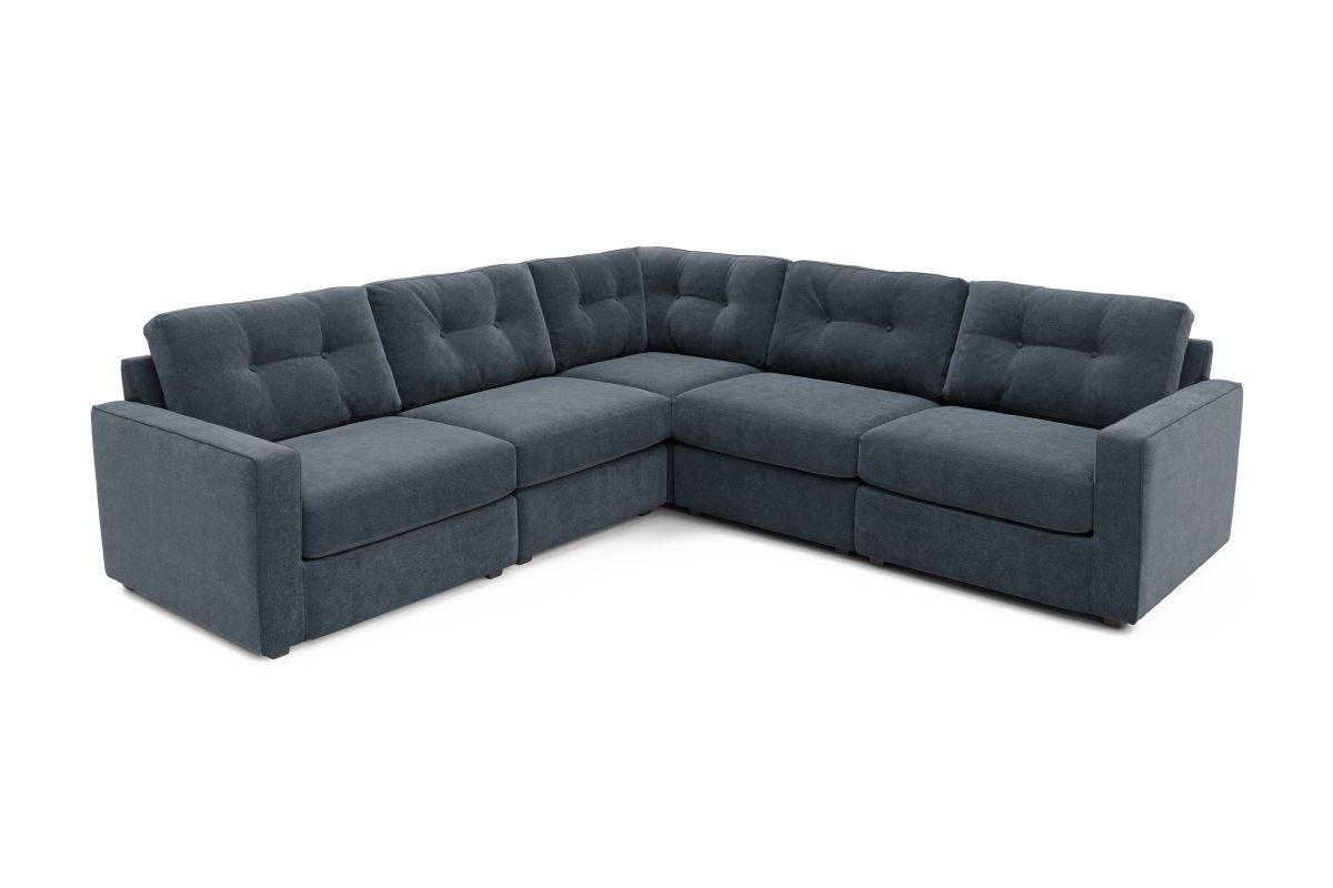 ModularOne Navy 5-Piece Sectional 4