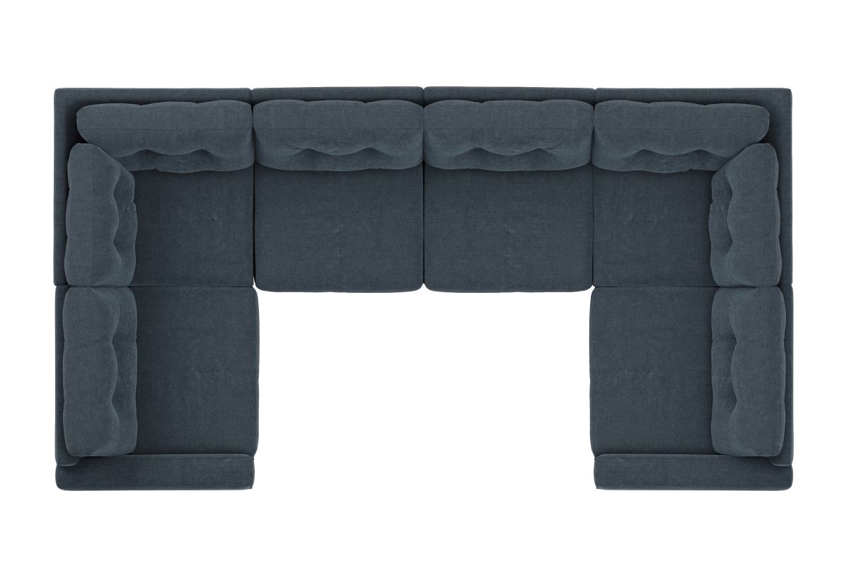 ModularOne Navy 6-Piece Sectional 5