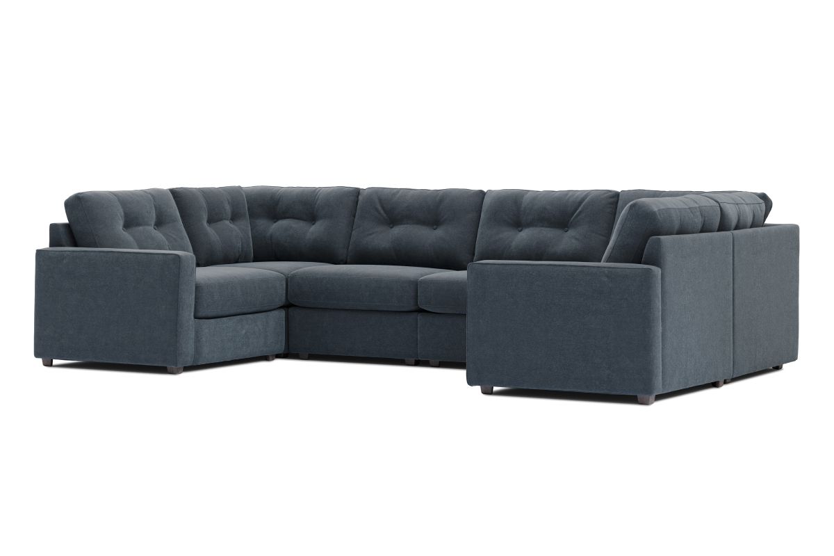 ModularOne Navy 6-Piece Sectional 4