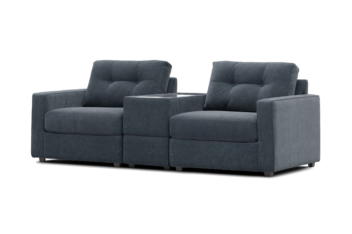 ModularOne Navy Console Loveseat 3