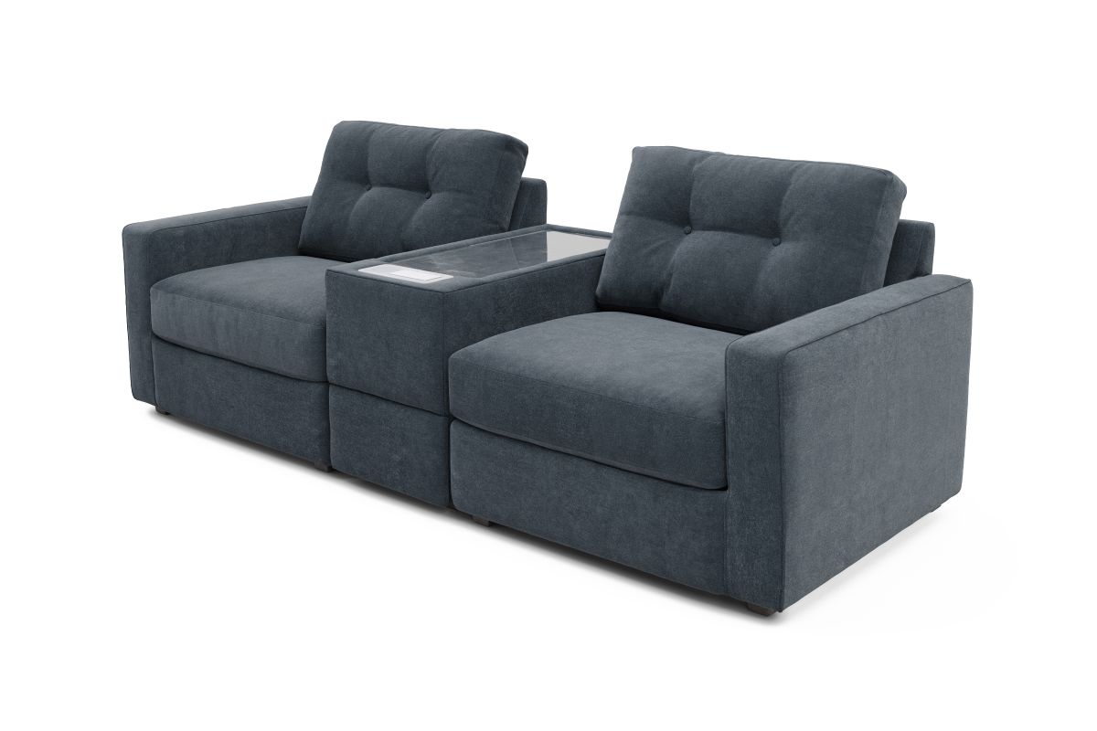 ModularOne Navy Console Loveseat 4