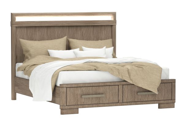 Burrell Queen Storage Bed 