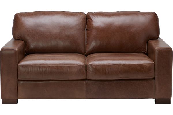 Miller Leather Loveseat
