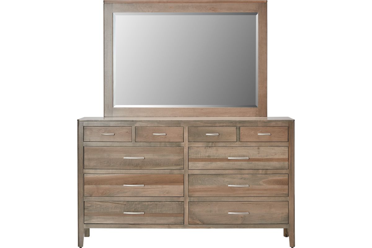 Brighton Maple Pebble Stone Queen 3-Piece Set 3