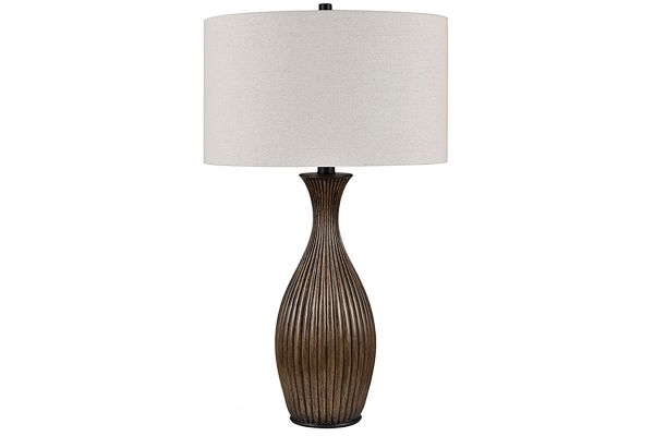Deep Lined Table Lamp