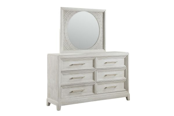 Meredith Cream Dresser + Mirror 