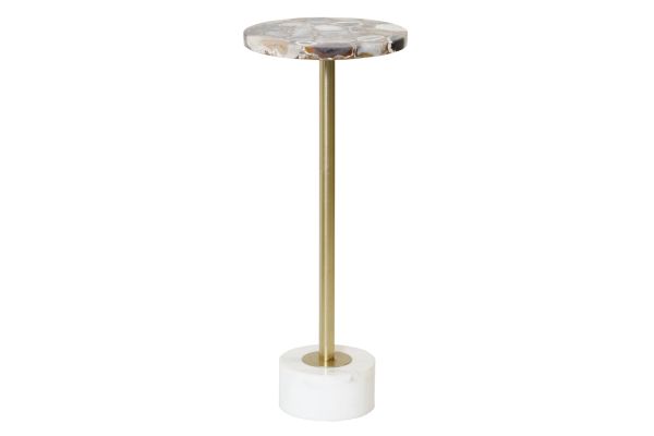 Wild Agate Drink Accent Table