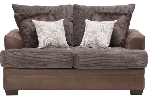 Pax Mocha Loveseat