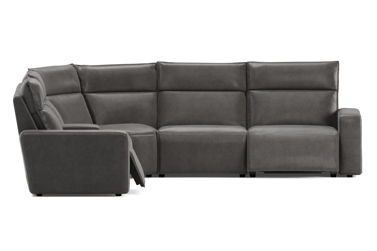 ModularTwo Grey 6-Piece Dual Power Reclining Sectional 8