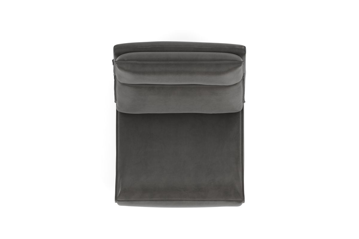 ModularTwo Grey Armless Chair 7