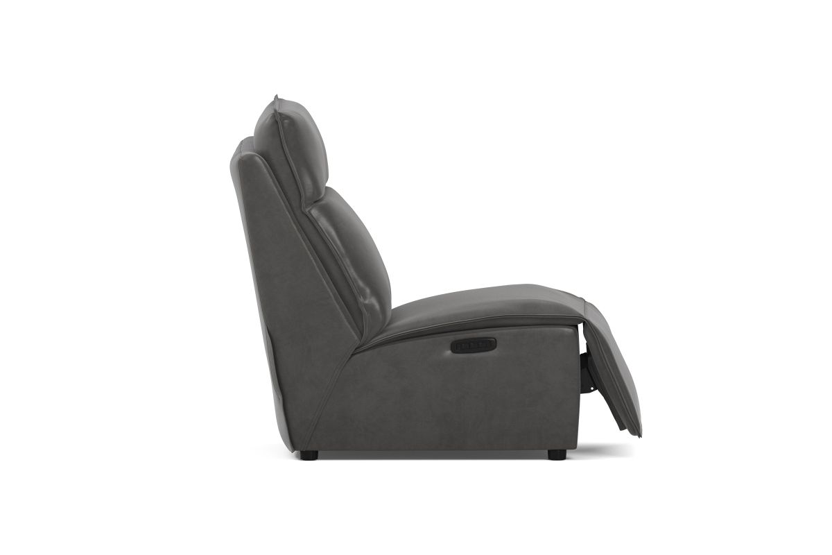 ModularTwo Grey Dual Power Armless Recliner 8