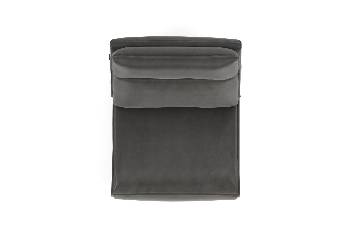 ModularTwo Grey Dual Power Armless Recliner 9