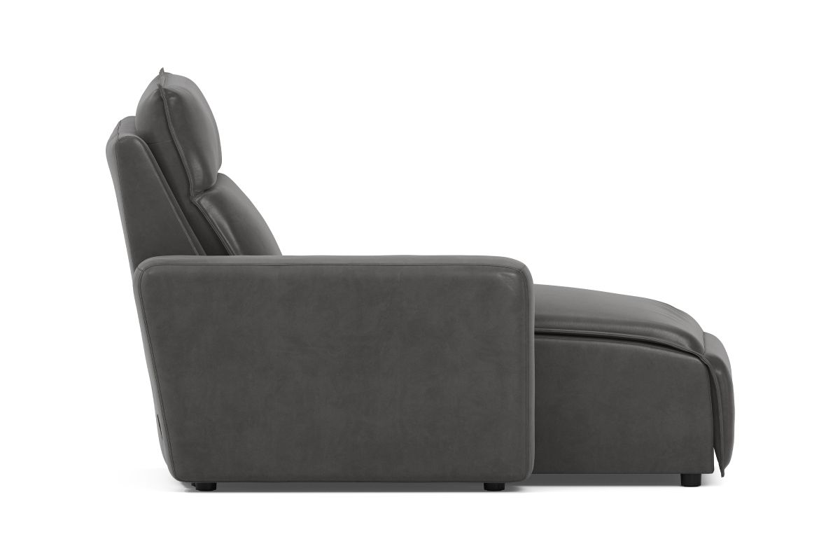 ModularTwo Grey Dual Power Reclining Left Arm Facing Chaise 5
