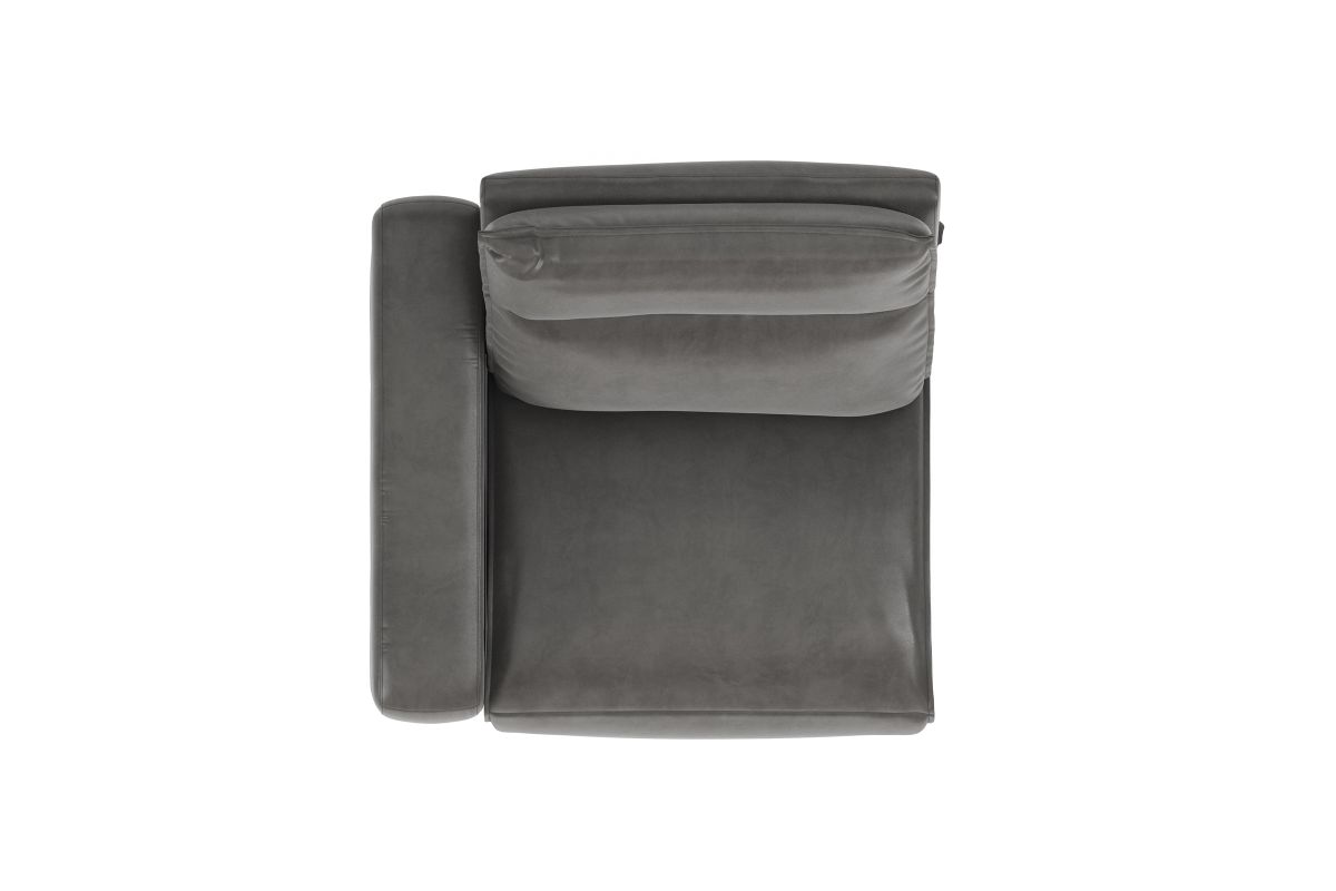ModularTwo Grey Dual Power Left Arm Facing Recliner 9