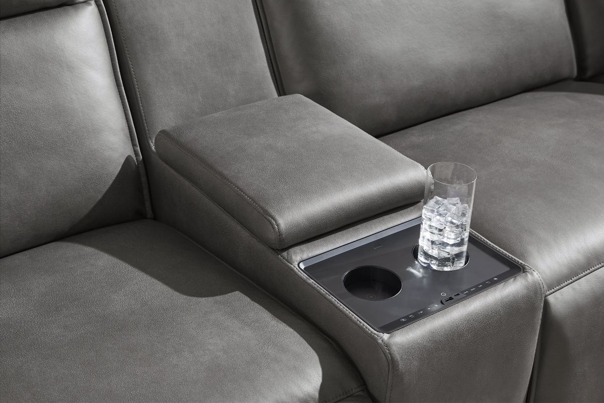 ModularTwo Grey Entertainment Console 4