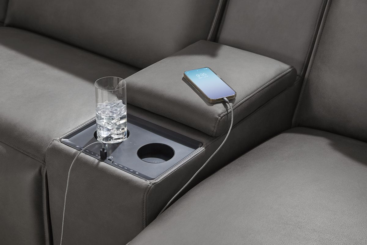 ModularTwo Grey Entertainment Console 9