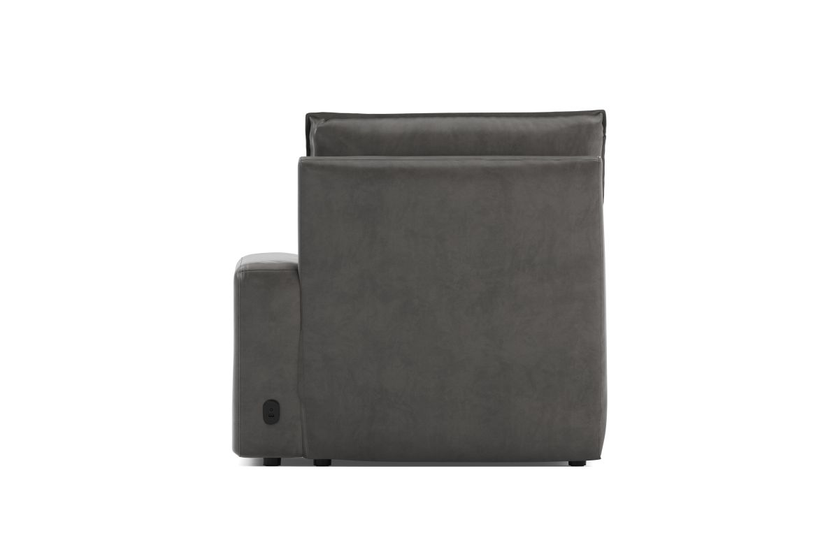 ModularTwo Grey Dual Power Reclining Right Arm Facing Chaise 8
