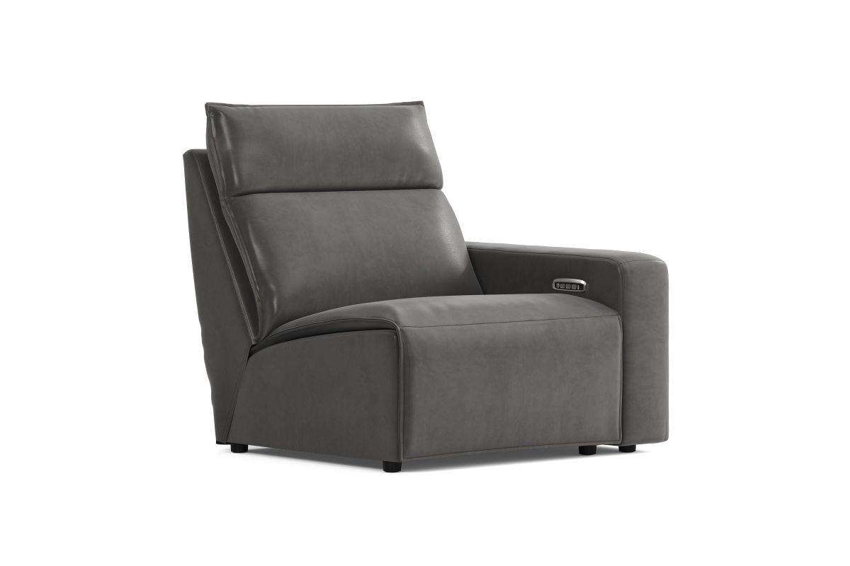 ModularTwo Grey Dual Power Right Arm Facing Recliner 2