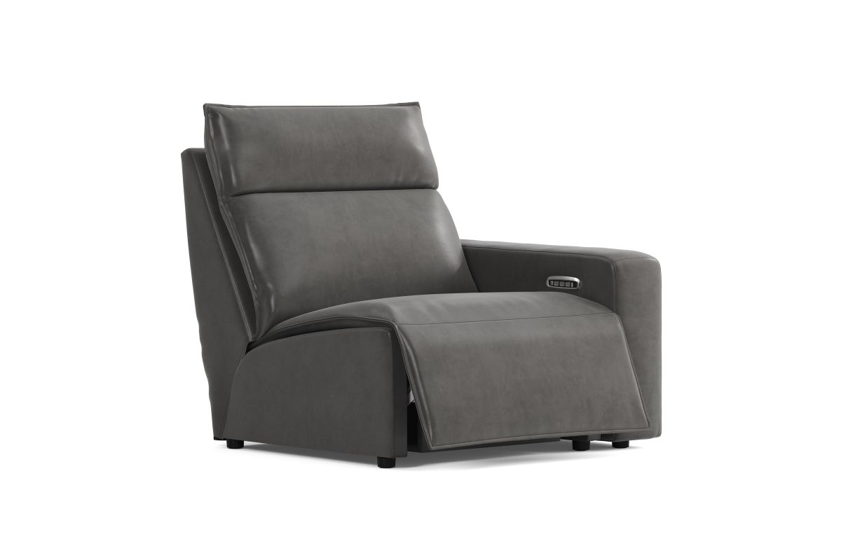 ModularTwo Grey Dual Power Right Arm Facing Recliner 3