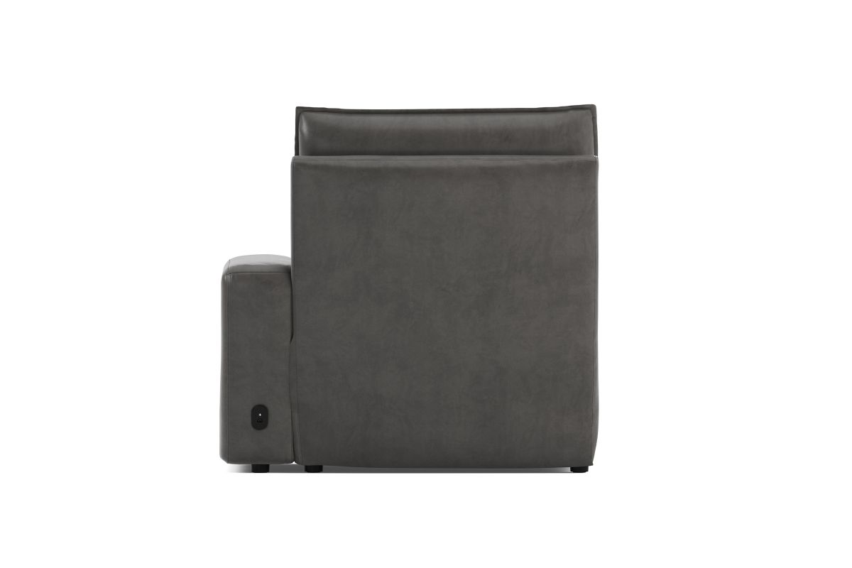 ModularTwo Grey Dual Power Right Arm Facing Recliner 10