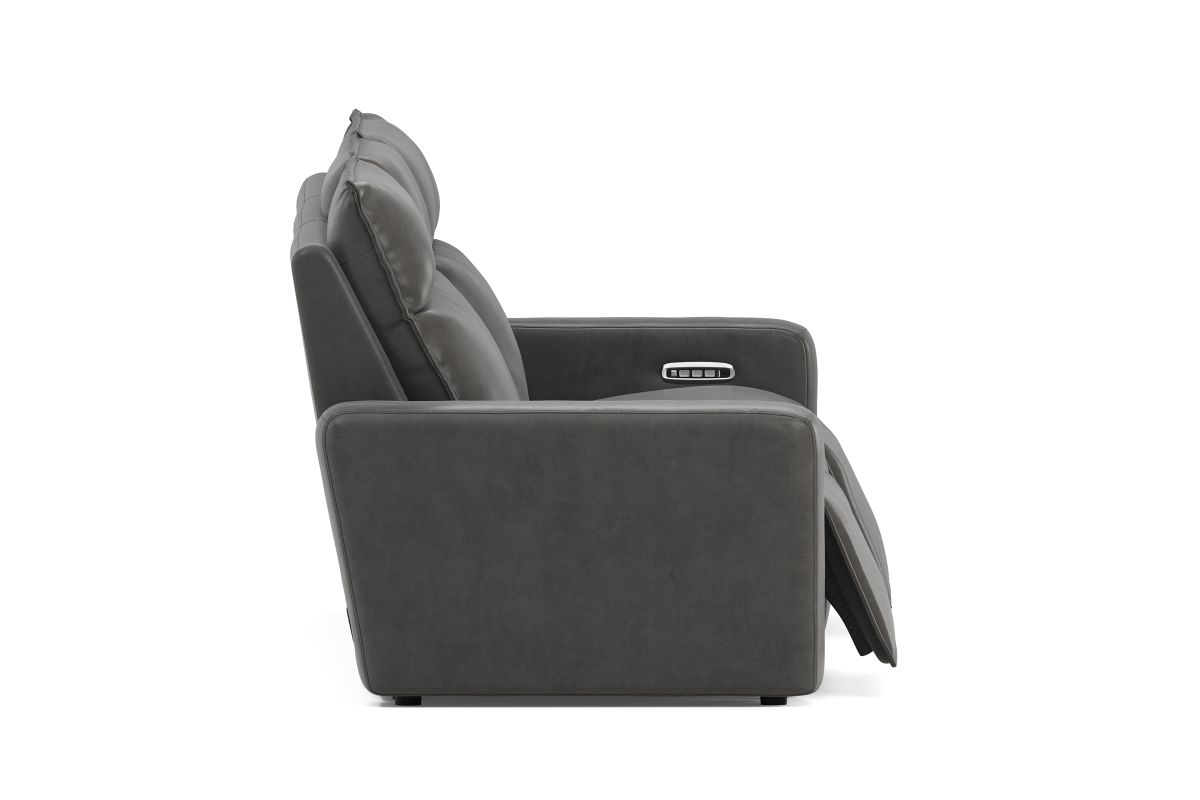 ModularTwo Grey Dual Power Reclining Sofa 5
