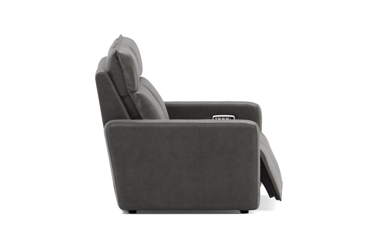ModularTwo Grey Dual Power Reclining Loveseat 5