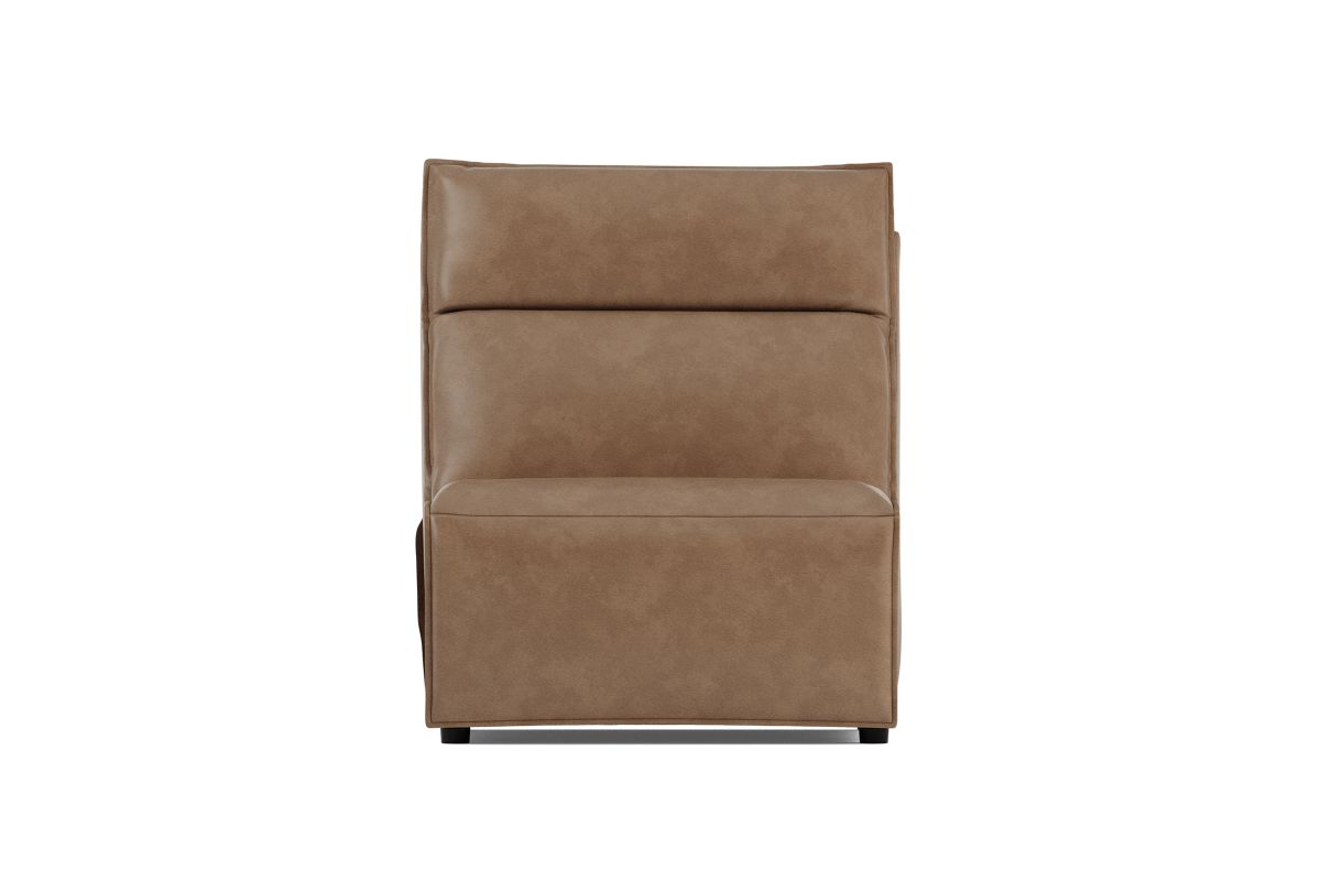 ModularTwo Brown Armless Chair 2