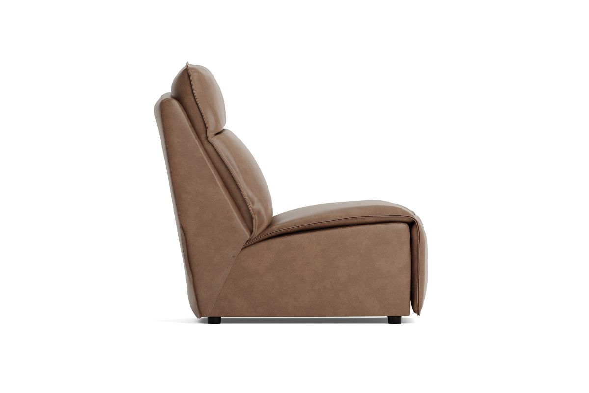 ModularTwo Brown Armless Chair 5