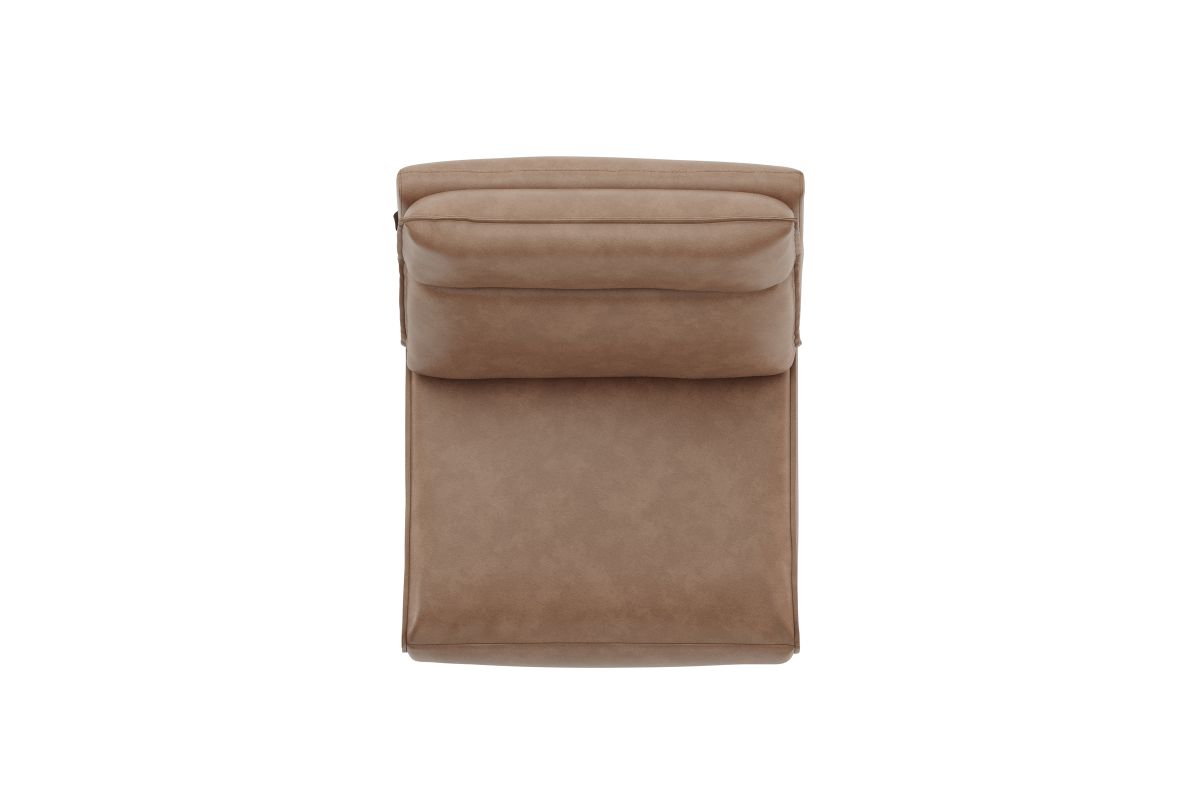 ModularTwo Brown Armless Chair 7