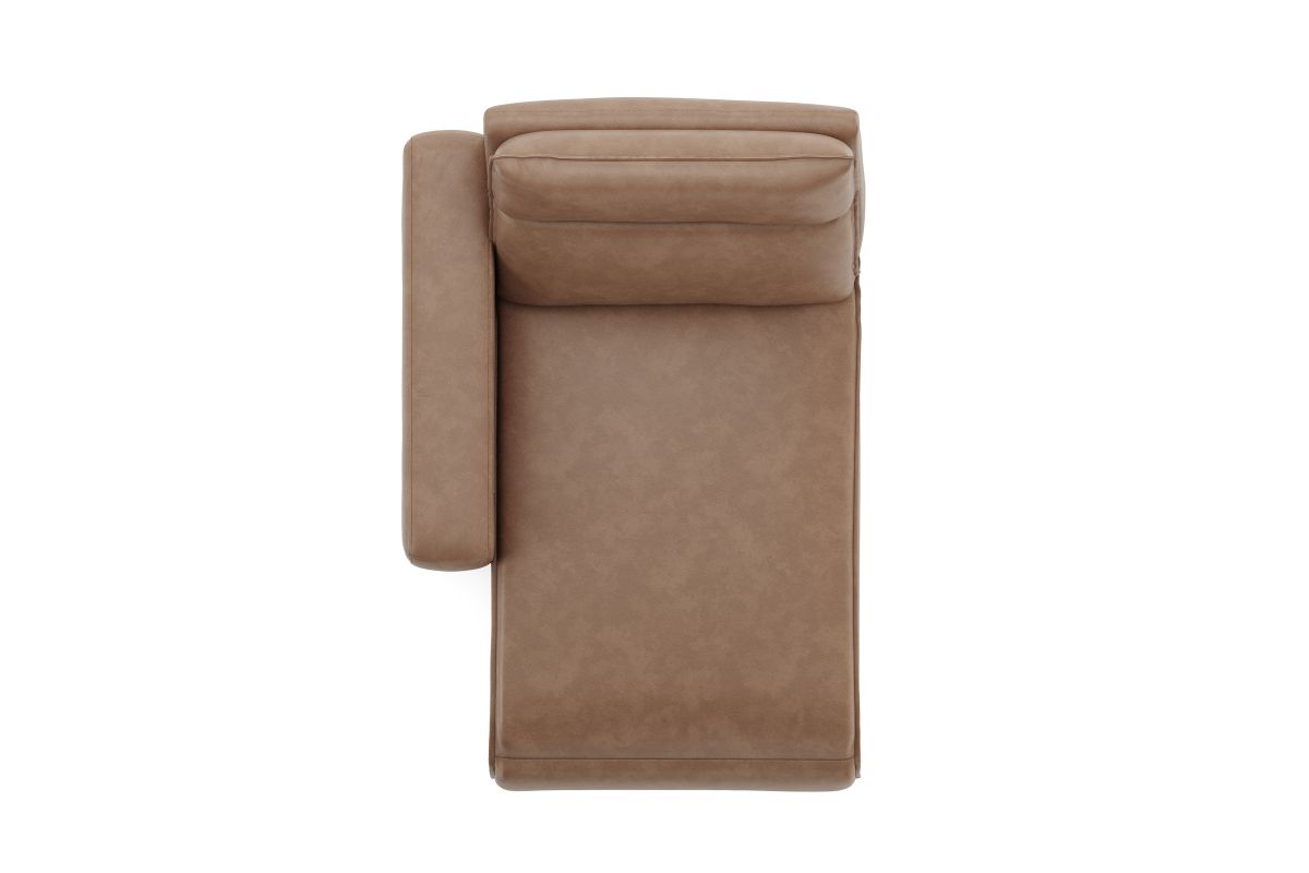 ModularTwo Brown Dual Power Reclining Left Arm Facing Chaise 7