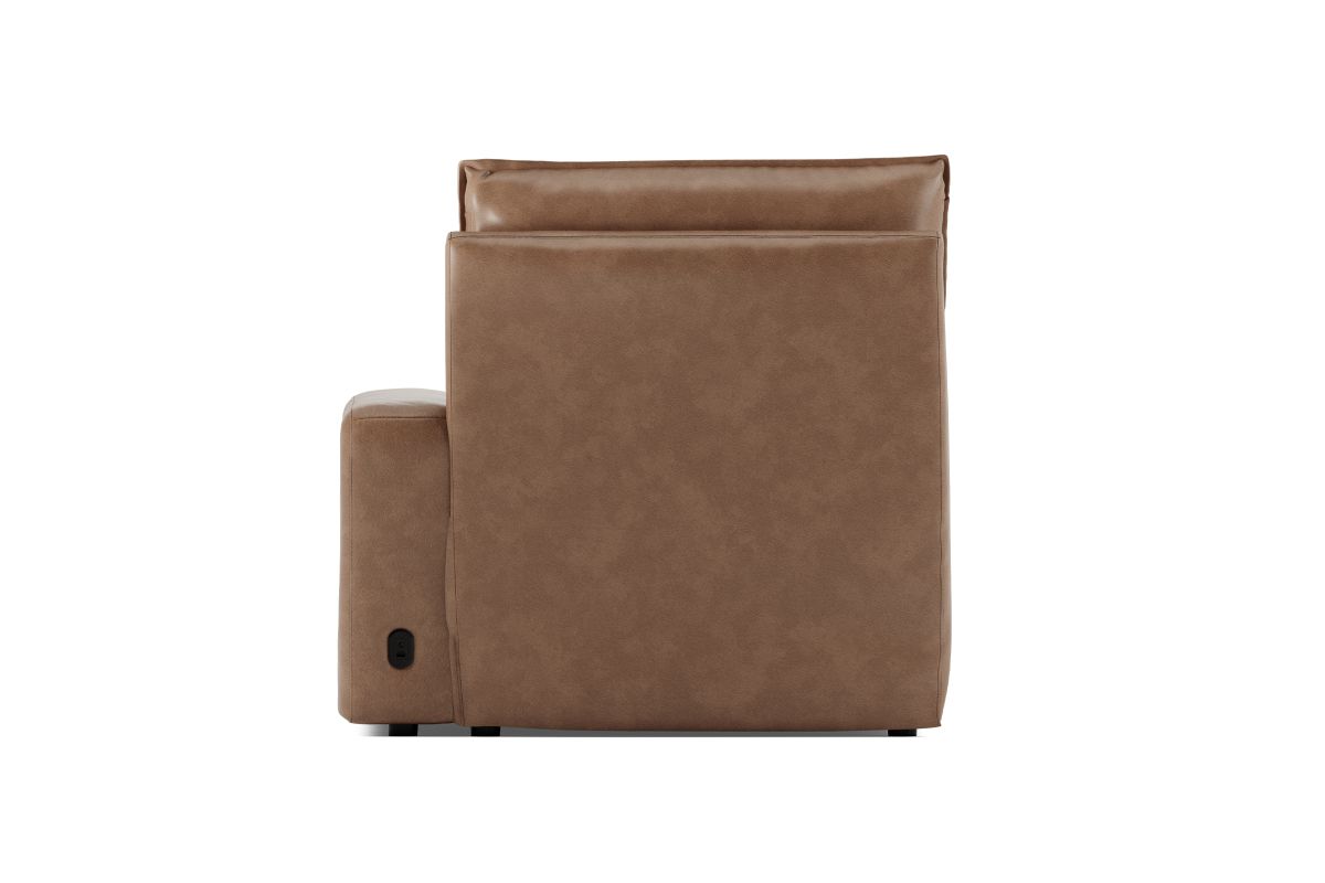 ModularTwo Brown Dual Power Reclining Right Arm Facing Chaise 8