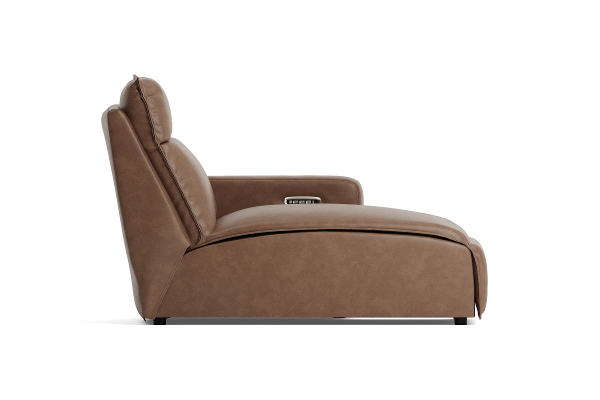 ModularTwo Brown Dual Power Reclining Right Arm Facing Chaise 5