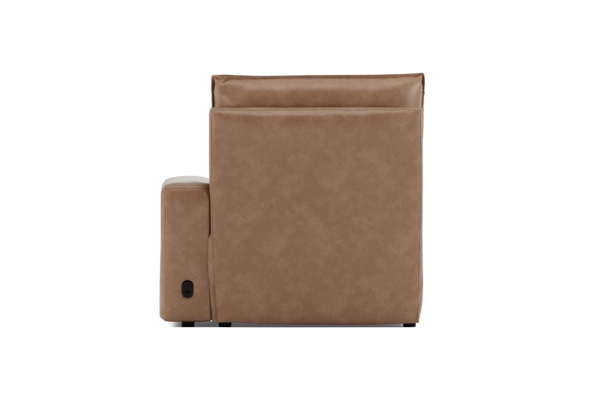 ModularTwo Brown Dual Power Right Arm Facing Recliner 10