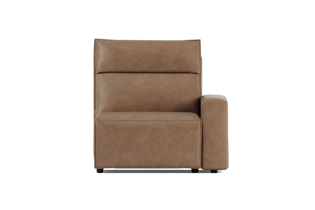 ModularTwo Brown Dual Power Right Arm Facing Recliner 4