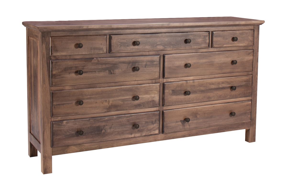 Lewiston Dresser Distressed Maple Sandalwood 2