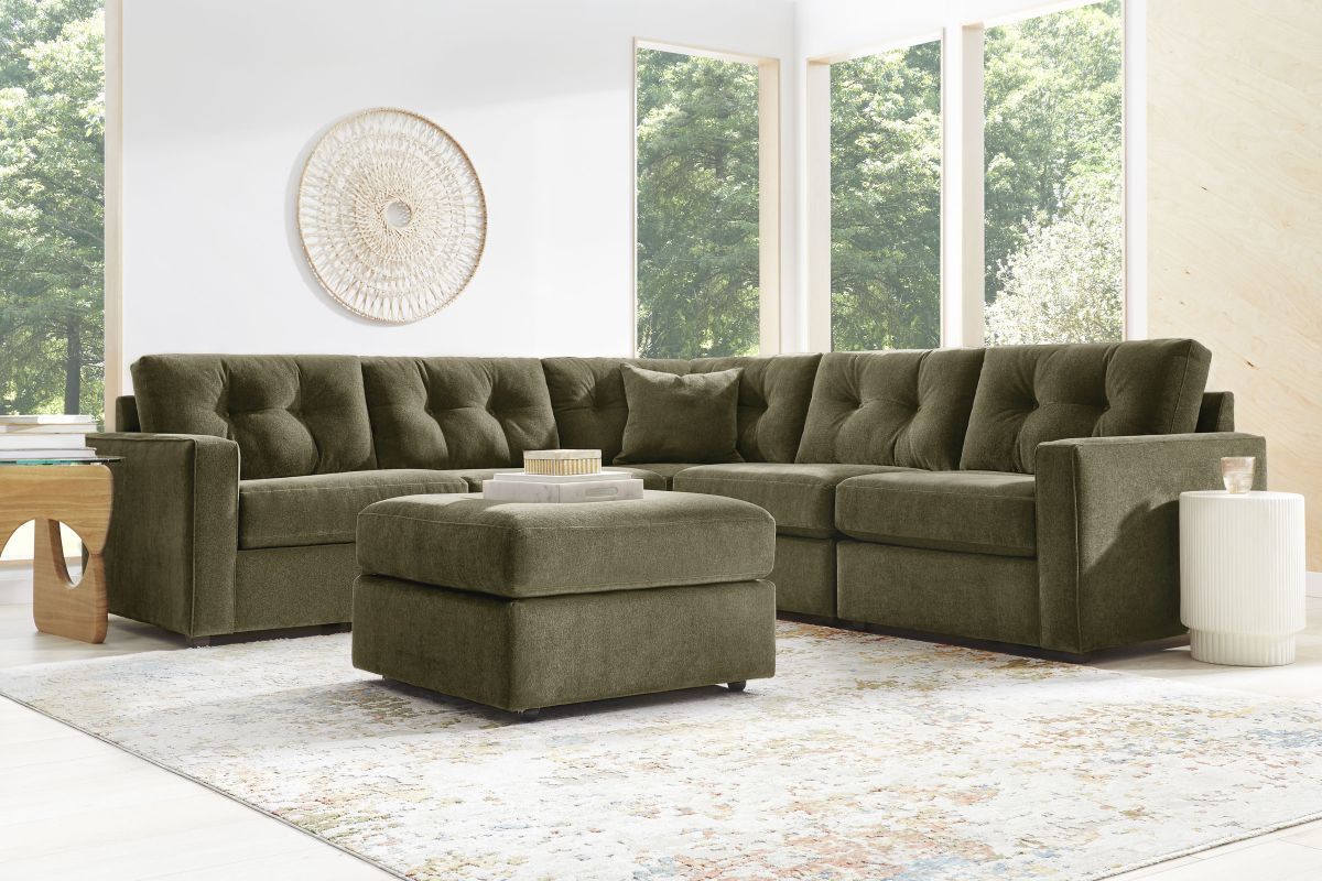 ModularOne Sectional Moss 5-Piece 2