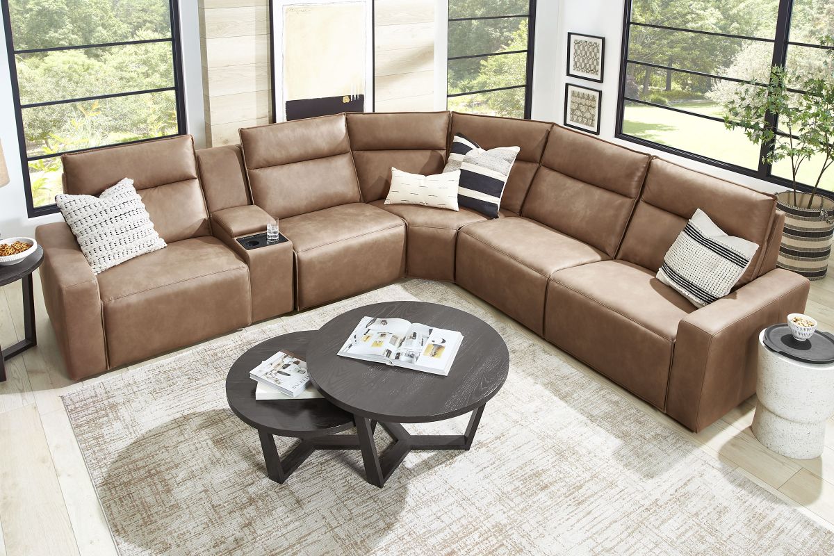 ModularTwo Brown Entertainment Console 13